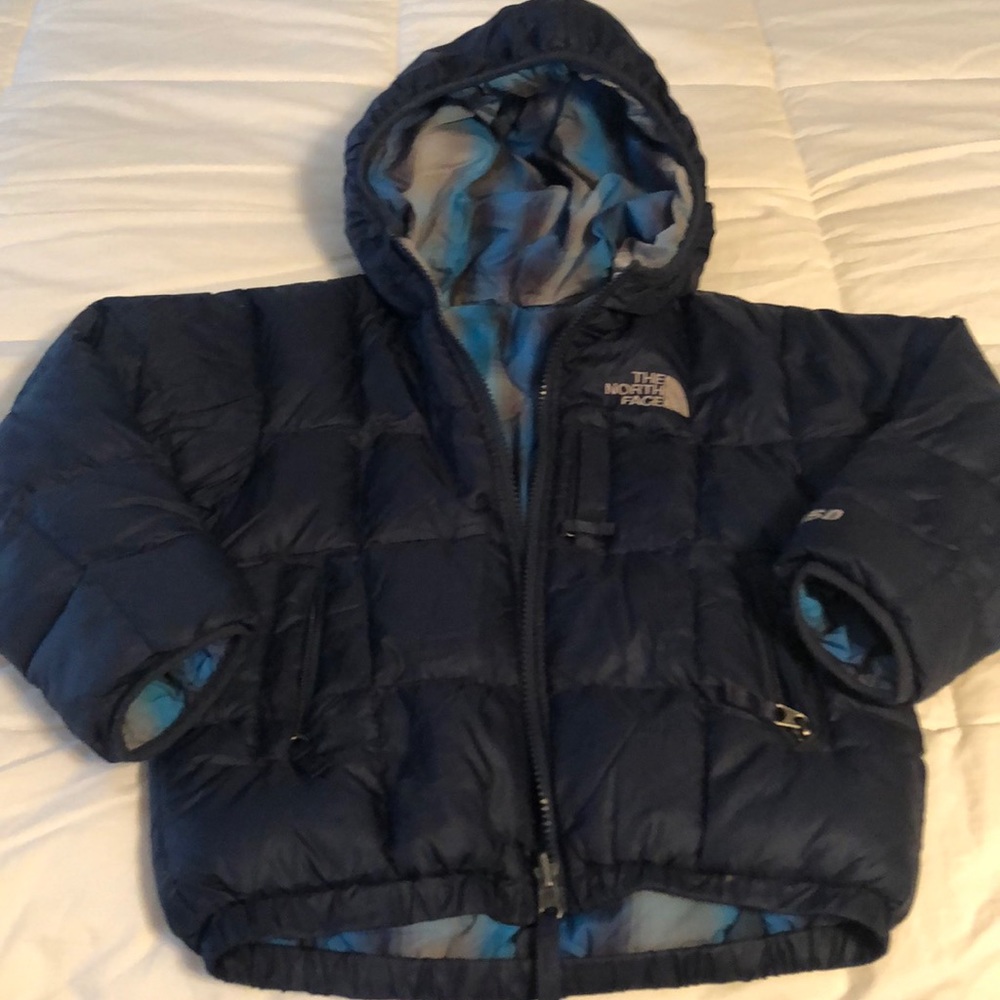 The North Face reversible 550 Boys Puffers
